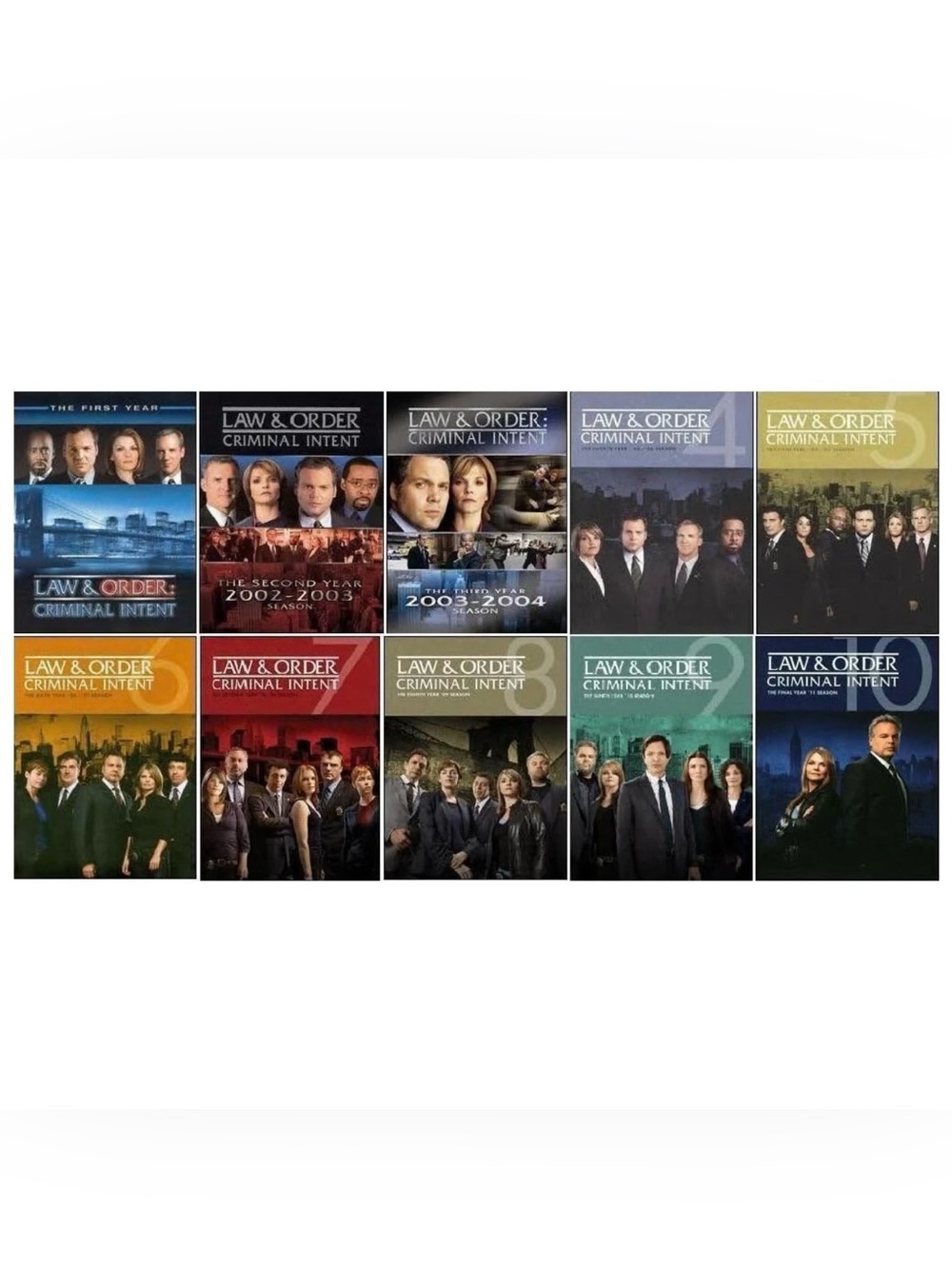 Law & Order: Criminal Intent: The Complete Series (DVD, 2011, 44-Disc Set)